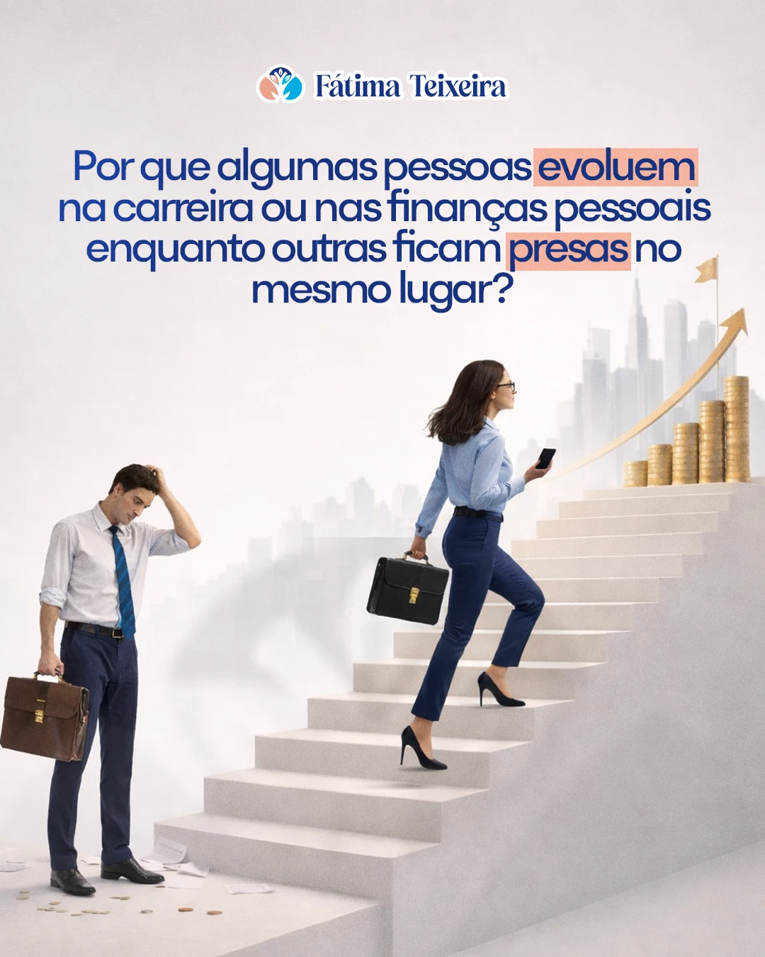 O que separa quem avança de quem fica estagnado?