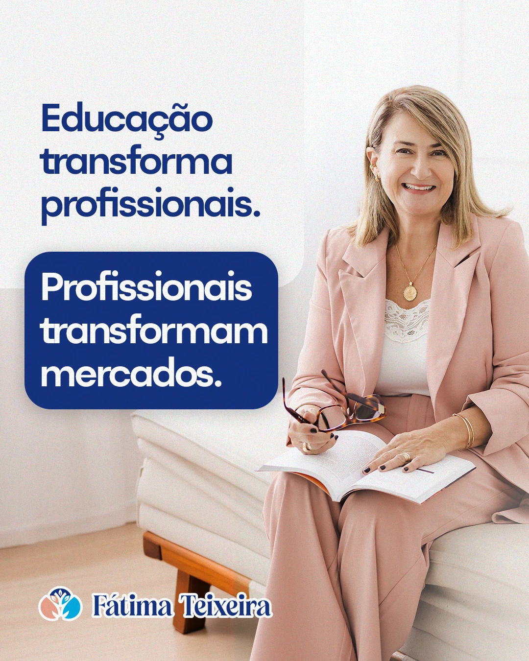 Acredito que formar um profissional vai muito além de transmitir conteúdo.