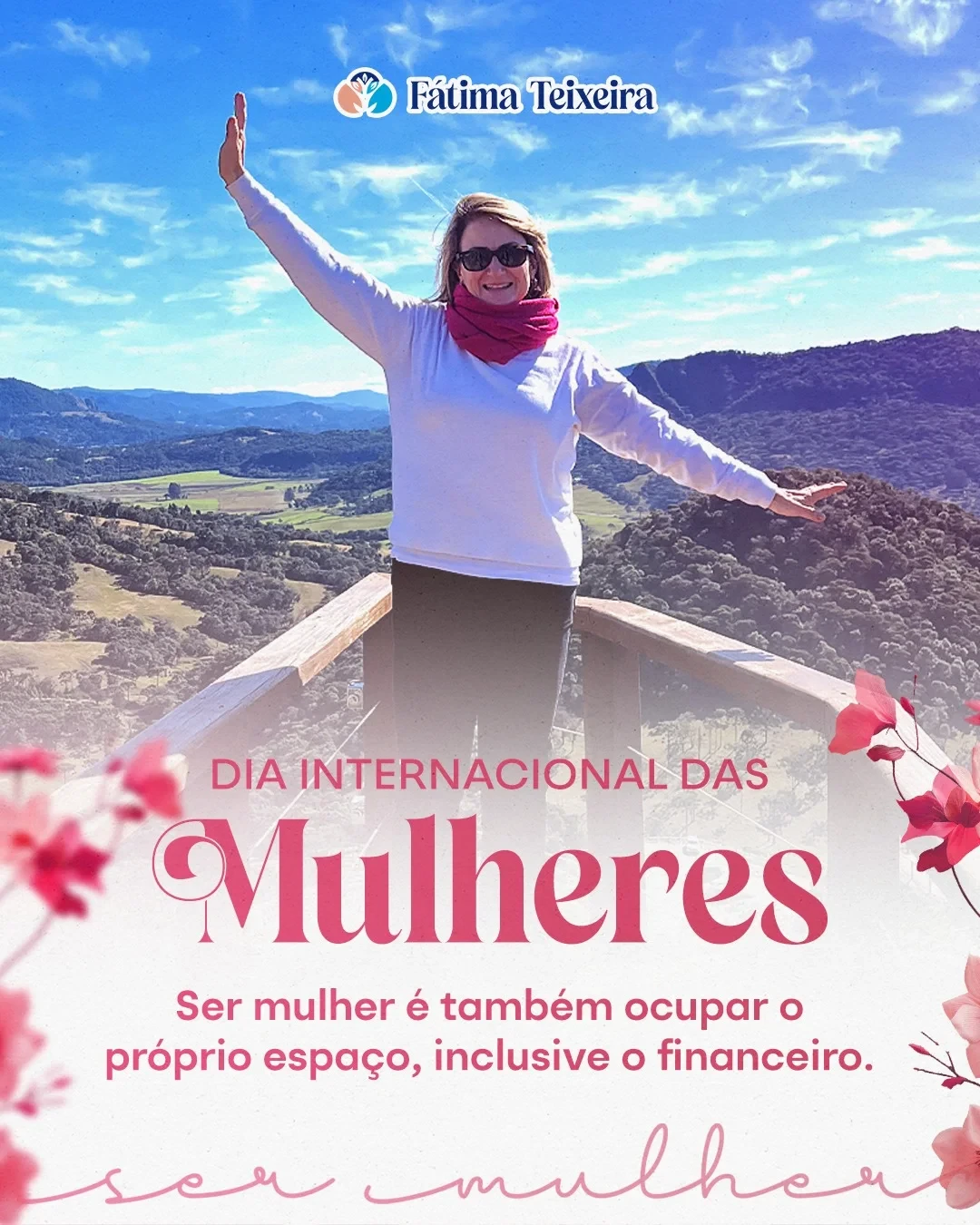 É dia de celebrar a força, a sensibilidade, a coragem e a inteligência de todas nós.